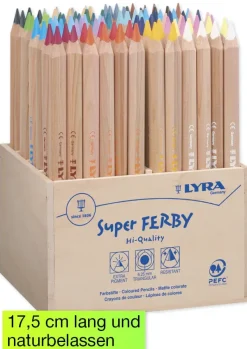 LYRA Super Ferby Natur, 96-tlg.