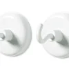 Magnet-Haken-Set, 47 mm ø, weiß, 2-tlg.