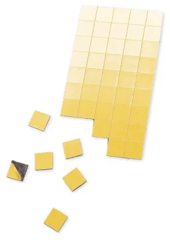 Magnet-Plättchen selbstklebend, 20x20 mm, 100 Stück
