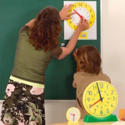 Magnet-Tafel-Uhr "Analog/Digital"