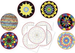 Mandala-Papier, 28x28 cm, 36 Blatt