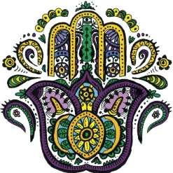 Mandala-Schablonen, 11-tlg.
