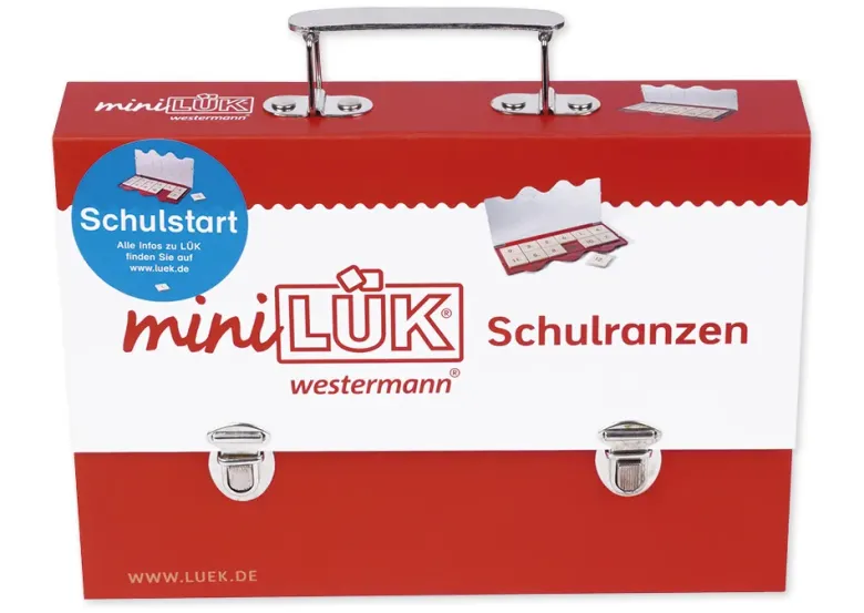 miniLÜK Schulranzen "Schulstart", 8-tlg. im Koffer