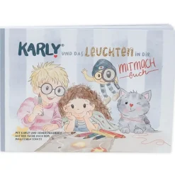 Mitmachheft „KARLY und das Leuchten in dir", 32 Seiten