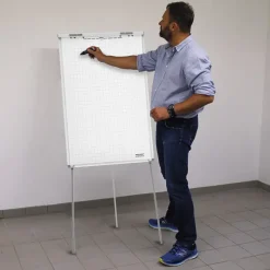 Mobil-Flipchart und Whiteboard in Tasche