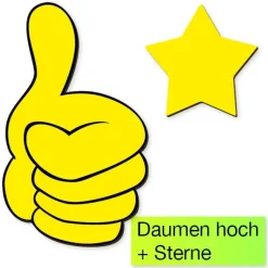 Moderations-Material, magnetisch, 64-tlg.