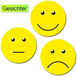 Moderations-Material, magnetisch, 64-tlg.