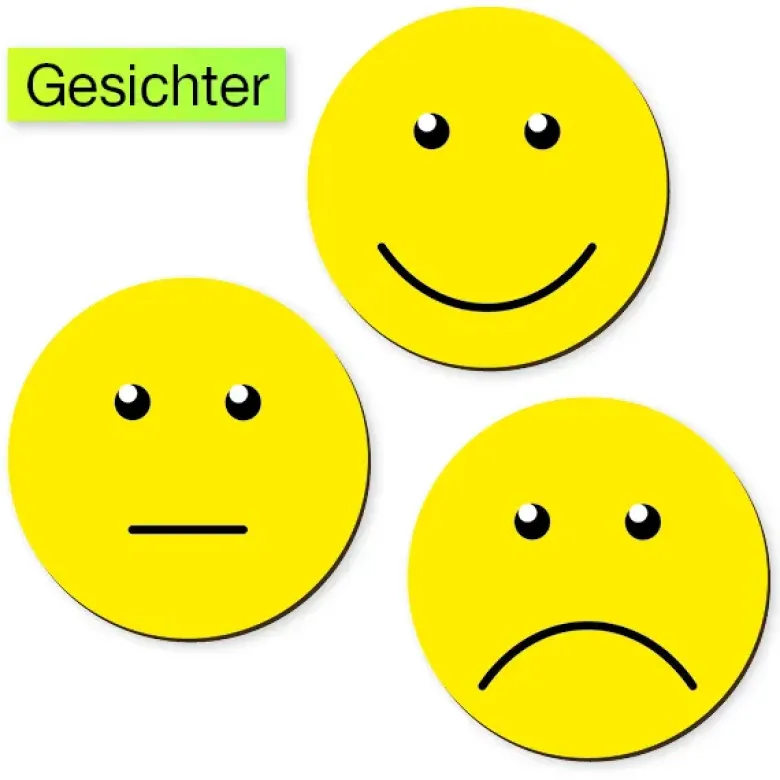 Moderations-Material, magnetisch, 64-tlg.