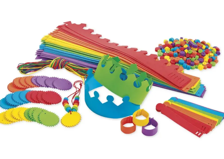 Moosgummi-Accessoires, 296-tlg.
