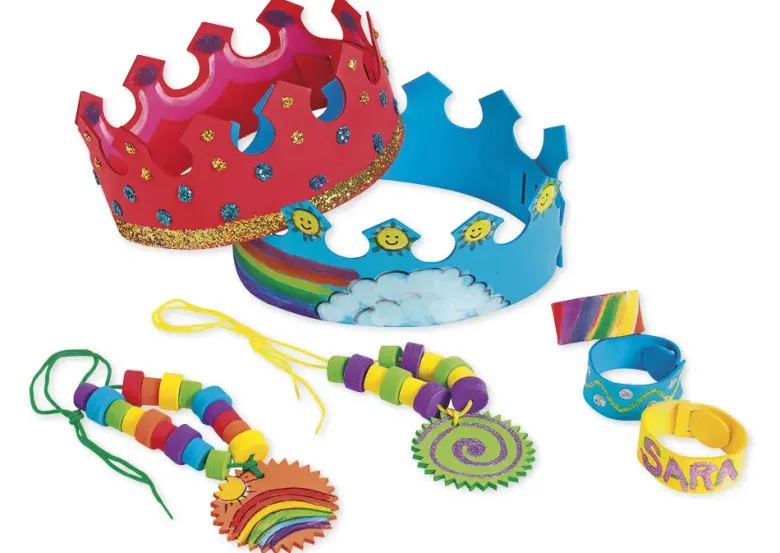 Moosgummi-Accessoires, 296-tlg.