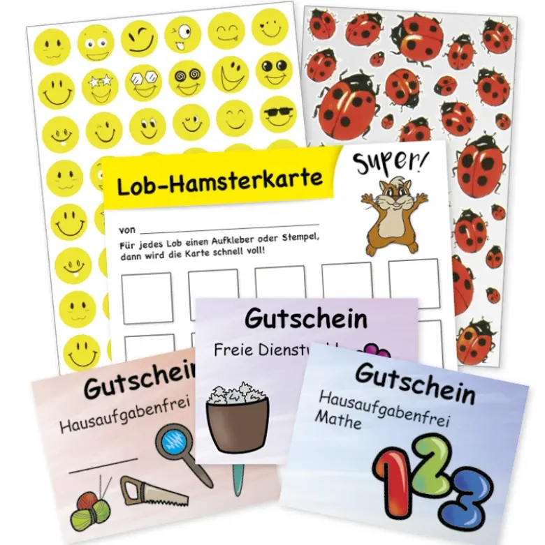 Motivations-Set "Positive Verstärkung" - Aufkleber