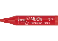 MUCKI Porzellan-Stifte kurz, Strichstärke 2-5 mm, 5 Stück