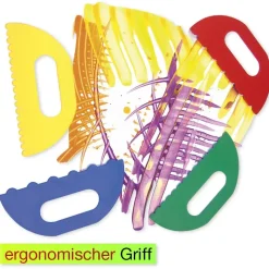 Musterschaber, 4-tlg.