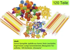 Nachfüll-Set für Geschenk-Schatztruhen, 120-tlg.