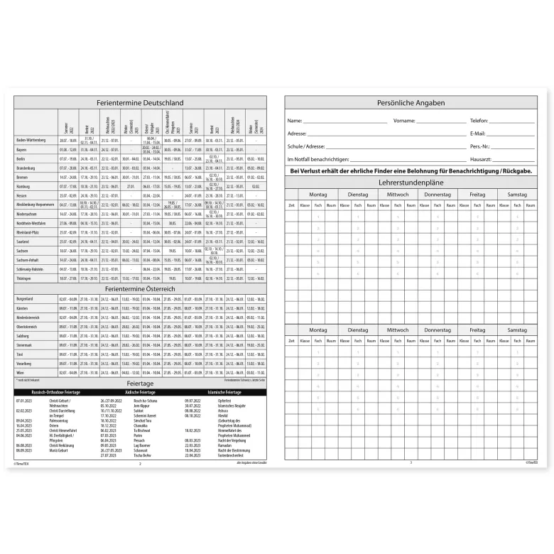 Natura-Planer-Set 2026/2027 A5