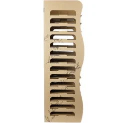 Papier-Trockenregal aus Pappe, 14 Böden, 110x47x36 cm
