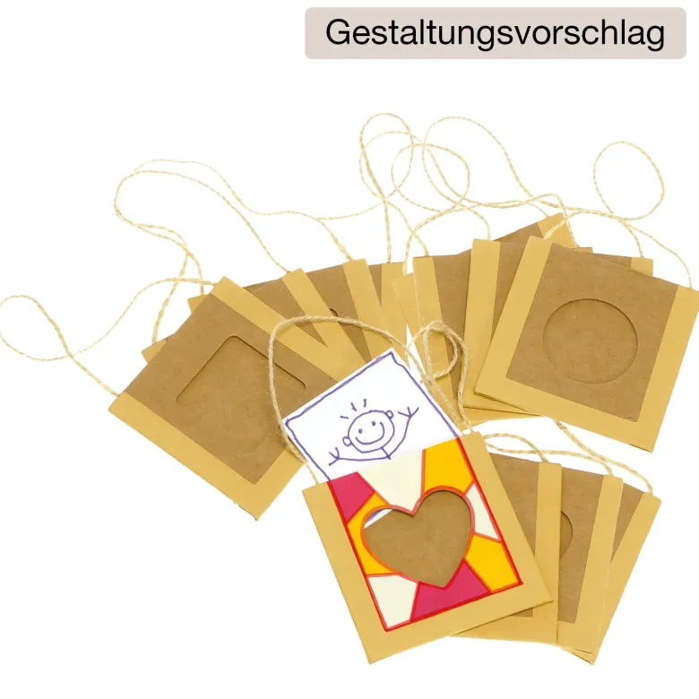 Papp-Bilderrahmen "Mix", 12 Stück
