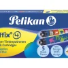 Pelikan griffix Großraum Tintenpatronen blau, 5-tlg.