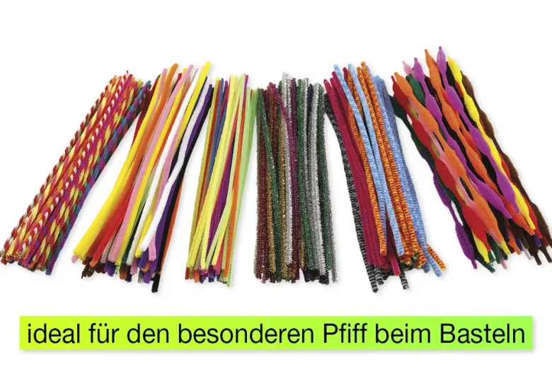Pfeifenputzer-Mischpackung, 250-tlg.