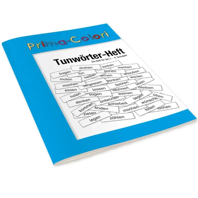 Prima-Colori Tunwörter-Heft, 24 Seiten