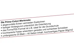 Prima-Colori Wörterheft WH1