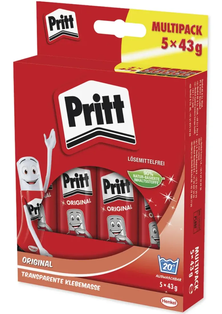 Pritt Klebestift Set 5x 43 g
