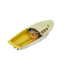 Putput-Boot mit Kerze