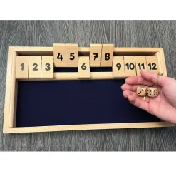 Rechen-Lernspiel "Shut the Box"