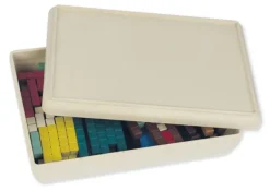 Rechenstäbe aus RE-Wood, 126-tlg., in Stapel-Box