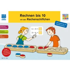 Rechnen bis 10 mit den Rechenschiffchen, Übungskartei