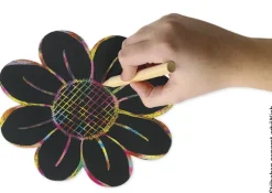 Regenbogen-Kratzpapier, 100 Blatt