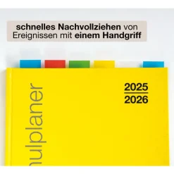 Register-Taben 12-tlg., selbstklebend, aus Kunststoff-Folie