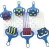 Roll-Stempel aus Moosgummi, 6-tlg.