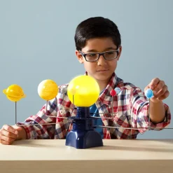 Rotierendes Sonnensystem, mit Motor