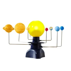 Rotierendes Sonnensystem, mit Motor