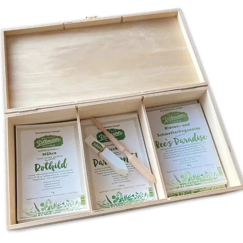 Saatgut-Box "Gartenbox für Kinder", Set 2, 65-tlg.