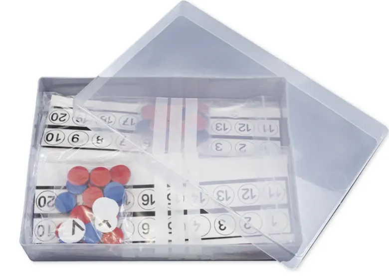 Satz Rechenleisten/Plättchen-Sets Zahlenraum bis 20, in Box, 198-tlg.