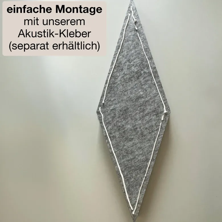 Schallabsorber Silentstar "Schnecke", 206x169 cm, 19-tlg.