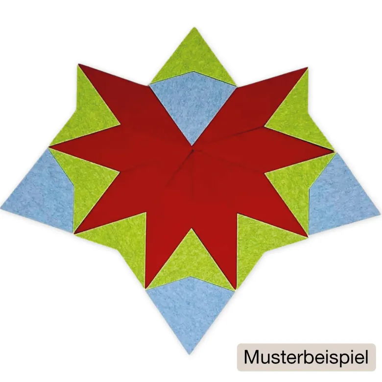 Schallabsorber Silentstar "Schnecke", 127x105 cm, 19-tlg.