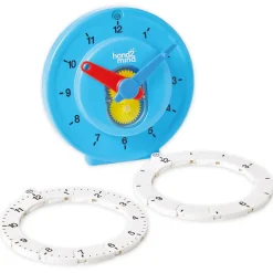 Schüler-Lern-Uhr mit Zahlenstrahl, 11 cm ø