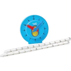 Schüler-Lern-Uhr mit Zahlenstrahl, 11 cm ø