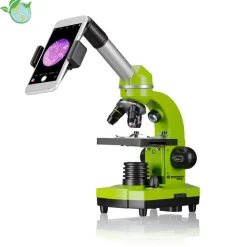 Schüler-Mikroskop, 1.600-fach, mit Smartphone-Adapter