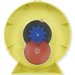 Schüler-Uhr mit Ziffernblatt-Abdeckung, einzeln, ca. 11 cm ø