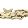 Schmetterlinge aus Holz, klein, 20 Stück