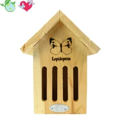 Schmetterlings-Hotel, aus Holz