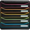 Schubladen-Box A4 "Regenbogen", Kunststoff mit 5 Schüben