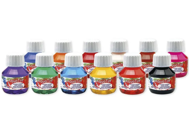Set AquaTint à 50 ml, 12-tlg.