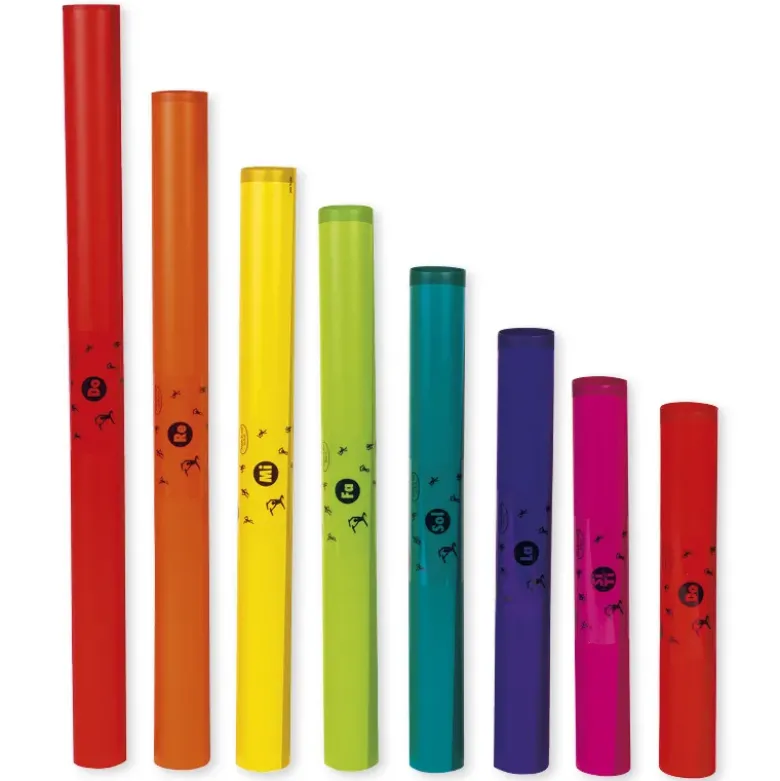 Set Boomwhacker "Diatonischer Satz", 8-tlg.