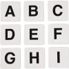 Set Buchstaben-Kärtchen "ABC", 216-tlg. im Koffer