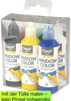 Set Creall Window Colour à 80 ml, 6-tlg.